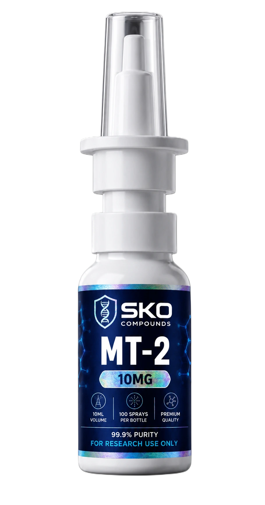 MT-2 Spray 10MG research liquid spray bottle
