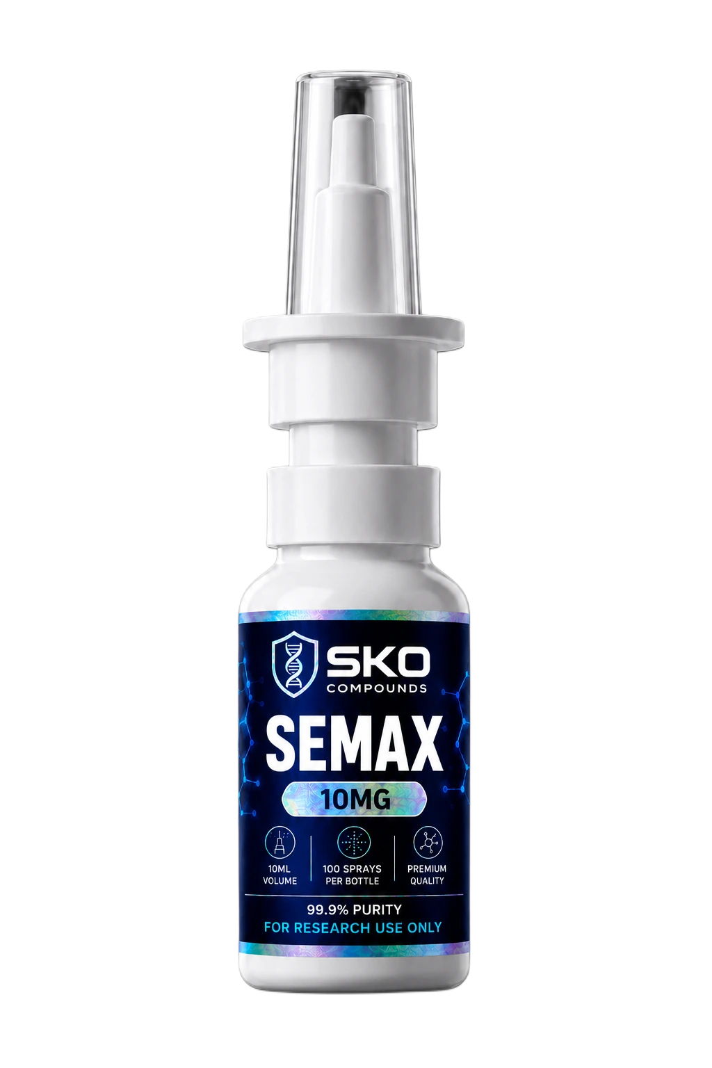 SEMAX Spray 10MG research liquid spray bottle